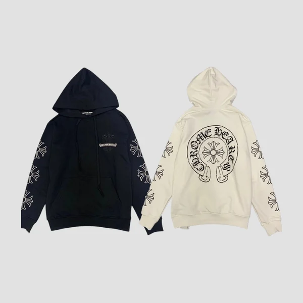 크롬하츠 로고 후드 (2color)